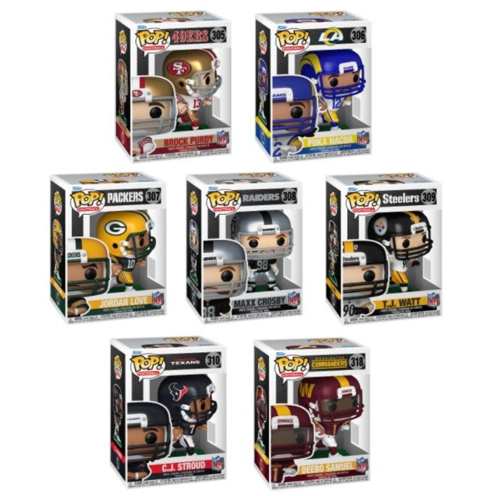 NFL Series 14 Funko Pop! Complete Set (7)